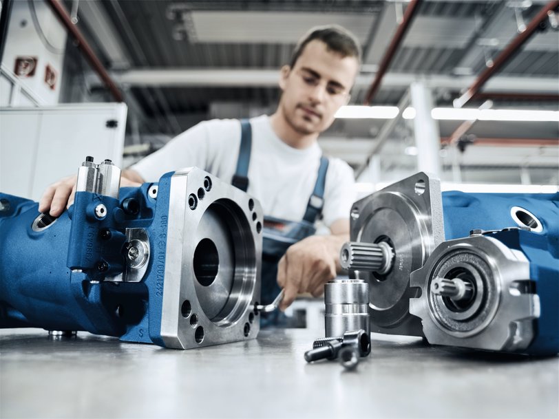 Bosch Rexroth bietet individuelle Reparaturservices